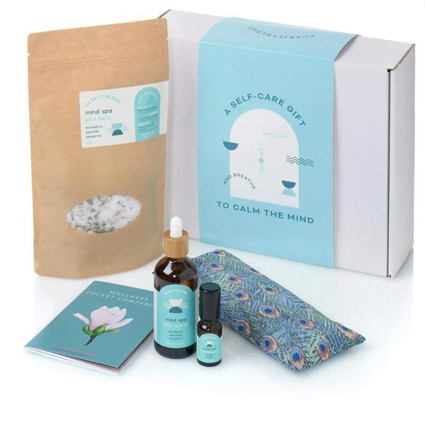 Clarity Blend The Mind Spa™ Large Personalised Aromatherapy Pamper Set
