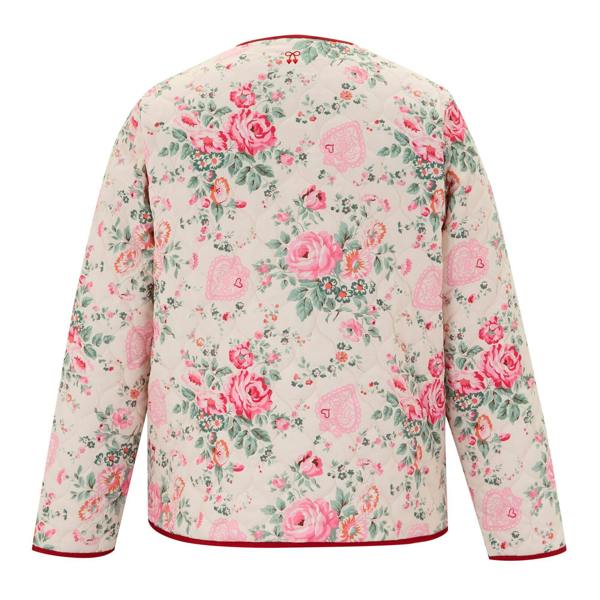 Regatta Womens/Ladies Cath Kidston Hackney Rose Quilted Padded Jacket - Cream - 