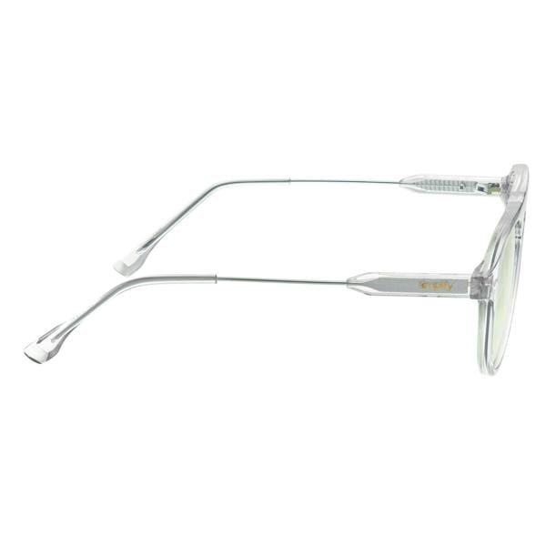 Simplify Carter Polarized Sunglasses - Clear/Green - SSU127-C4