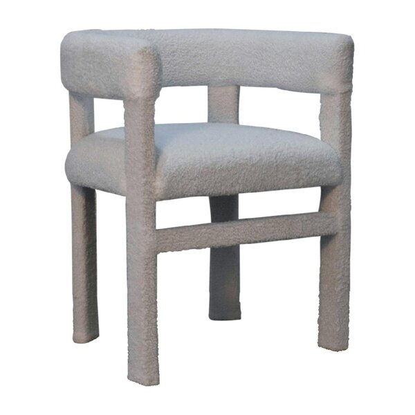 Wyld Haus Sarlat White Boucle Cosy Occasional Chair