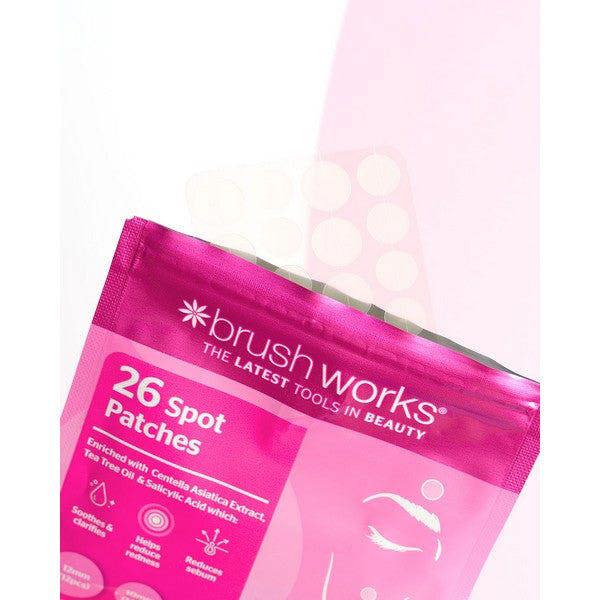 Brushworks Breakout Barrier Hydrocolloid Spot Patches - 26pcs