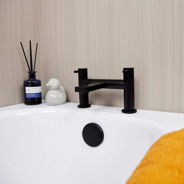 Flode Eslov | Bath Filler | Matt Black
