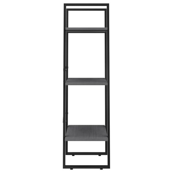 Berkfield Storage Shelf Grey 60x30x105 cm Solid Pine Wood