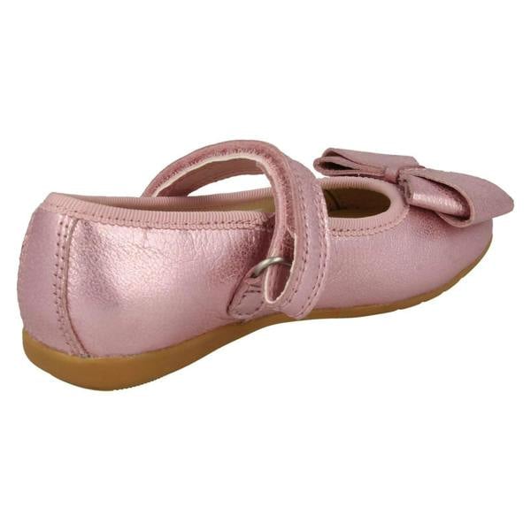 Clarks Girls Clarks Sparkly Bow Detailed Shoes Dance Bow T