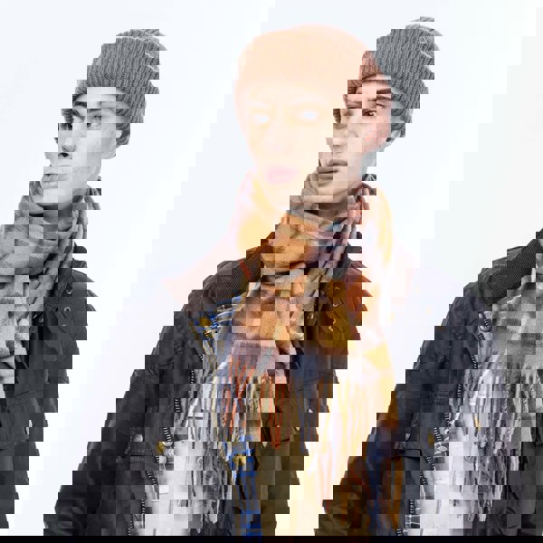 House of Dalziel Clyde Fisherman Lambswool Beanie