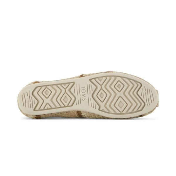 Toms ALPARGATA CLASSIC Espadrille Shoes   in  Light Brown