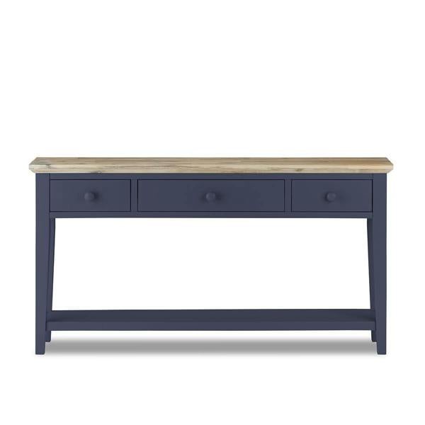 Statement Furniture Florence Console Table with 3 Drawers and Shelf. Hallway Slimline Storage