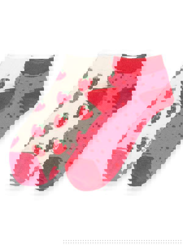 Kite Womens Organic Berry Brave Trainer Socks