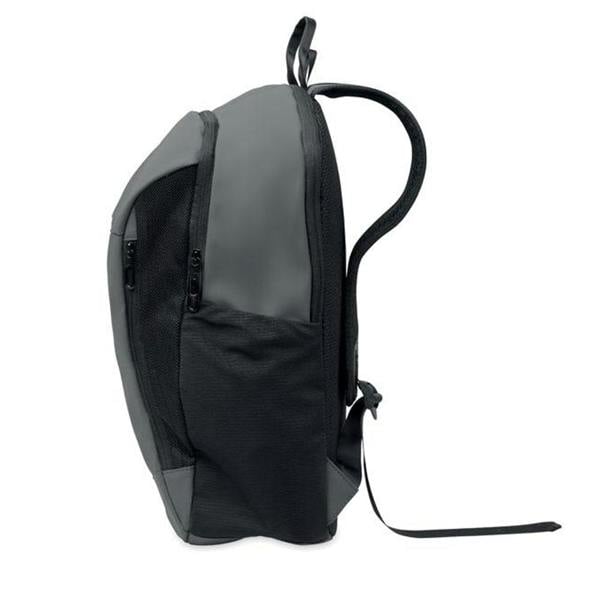 MidOcean Korovin PU Soft Laptop Backpack - Stone Grey - 