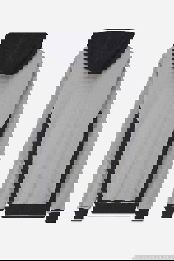 ENORSIA Mens Flock Print Overhead Hoodie