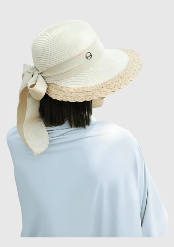 Anniou UPF 50+ French Straw Hat