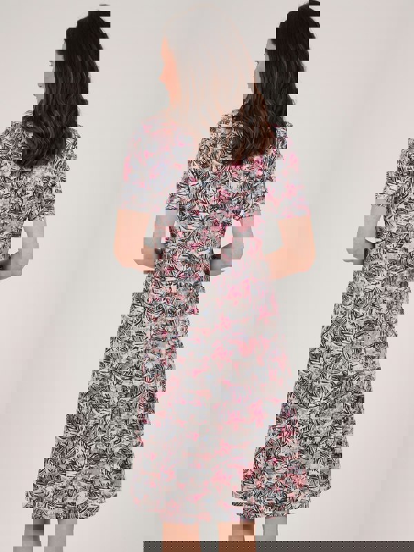 TIGI-Wear Leaf Button Dress