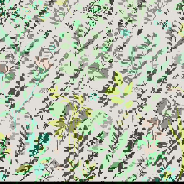 Joules Holcombe Floral Wallpaper - Creme - 10m