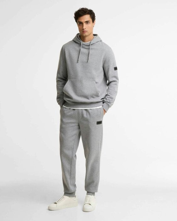 Barbour International Map Joggers - Anthracite Grey Marl