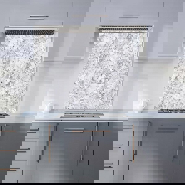 Warren Reed - Designer Grey Quartz Effect Kitchen Splashback