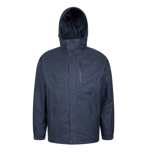 Mountain Warehouse Mens Bracken Melange 3 in 1 Jacket - Blue