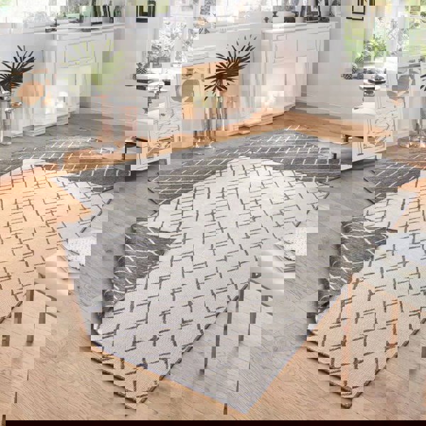 The Rugs Reversible Indoor-Outdoor Geometric Flatweave Rug