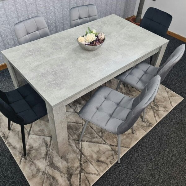 Kosy Koala Dining Table Set with 6 Chairs Dining Room and Kitchen table set of 6
