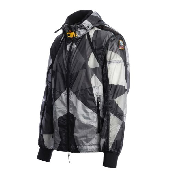 Parajumpers EDGE PR - MAN 251MPMJKKY02 BLACK SKYDRIFT PRINT L