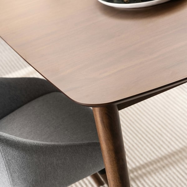 Furniture To Go Montreux Rectangular Extending Dining Table in Walnut 180-219 cm