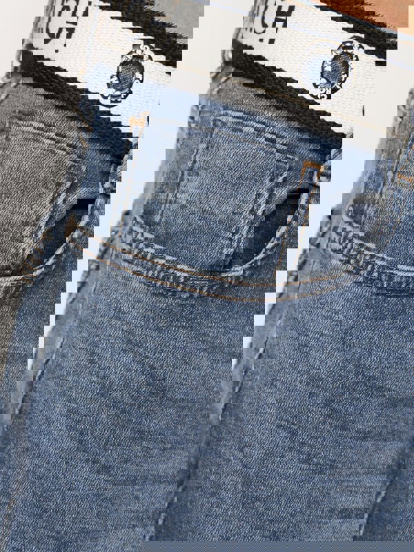 Crosshatch Reestier Denim Shorts Light Wash