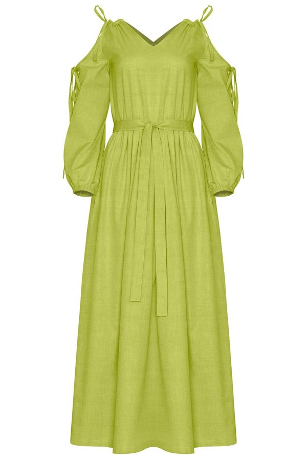 Bo Carter Elisabet Dress - Green