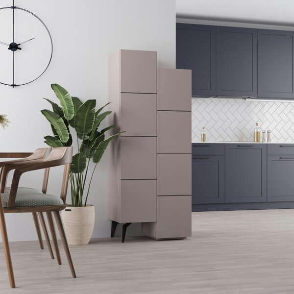 Decortie Stair Modern Storage Cabinet Multipurpose
