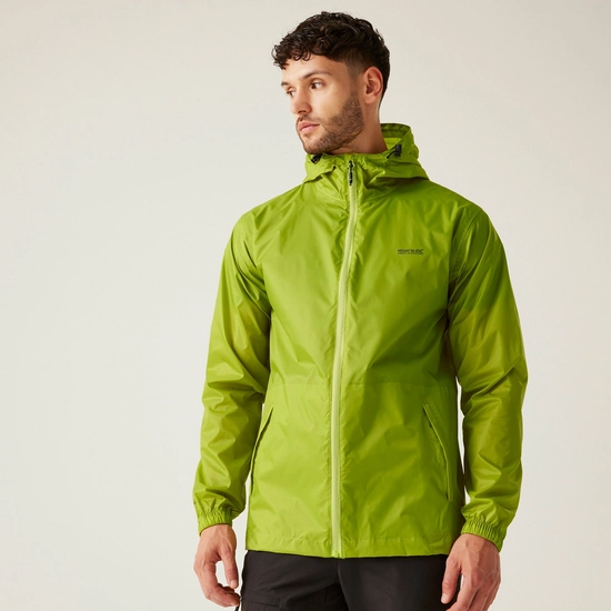 Regatta Mens Pack It III Waterproof Jacket - Grenoble Green