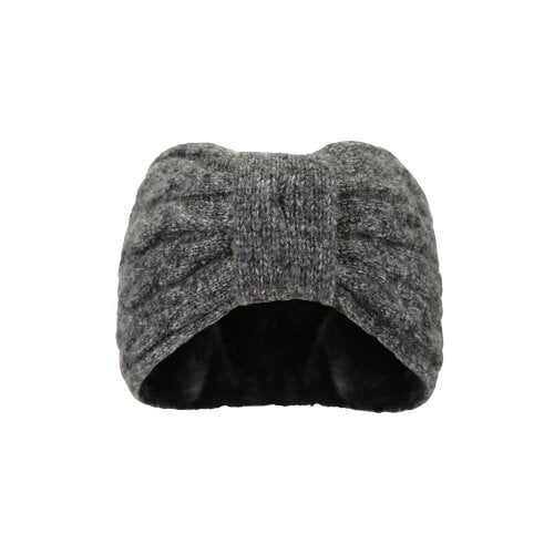 Mountain Warehouse Womens Twisted Knot Front Headband - Black