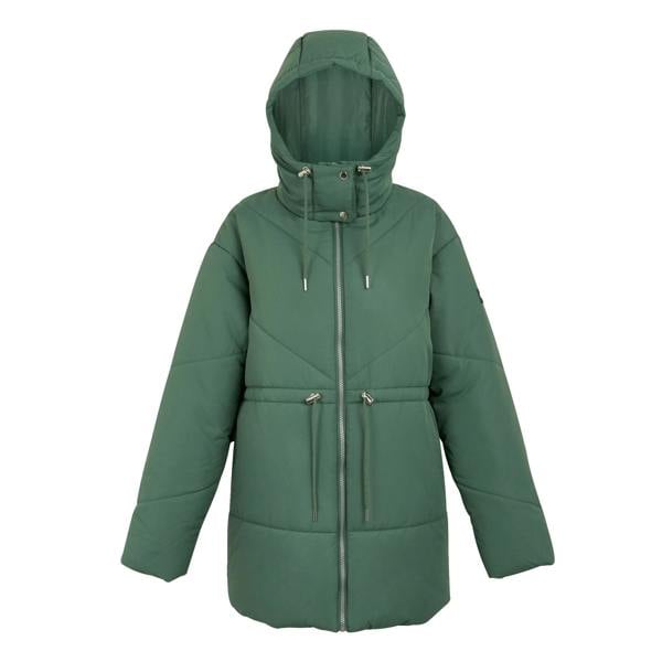 Regatta Womens/Ladies Rurie Baffled Padded Jacket - Dark Forest Green - 