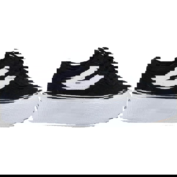 Superga 3041 Revolley Colorblock Women's Platform Trainers - Black/White