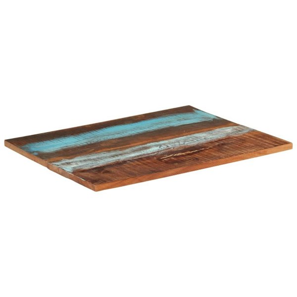 Berkfield Rectangular Table Top 70x90 cm 25-27 mm Solid Reclaimed Wood
