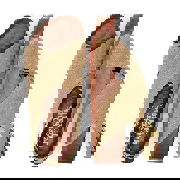 Desert Fleur Sparks Suede Women's Taupe Sandals