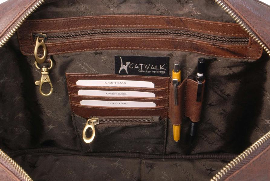 Catwalk Collection Handbags Sienna - Work Bag
