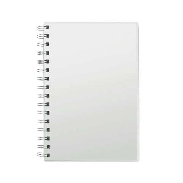 MidOcean Anotate RPET A5 Notebook - White - 