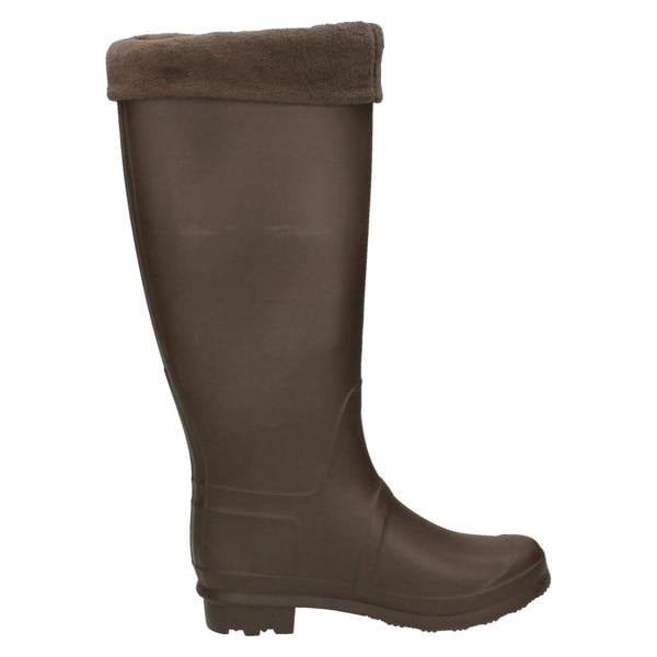 Spot On Ladies Spot On Removable Fleece Lined Wellington Boots X1170