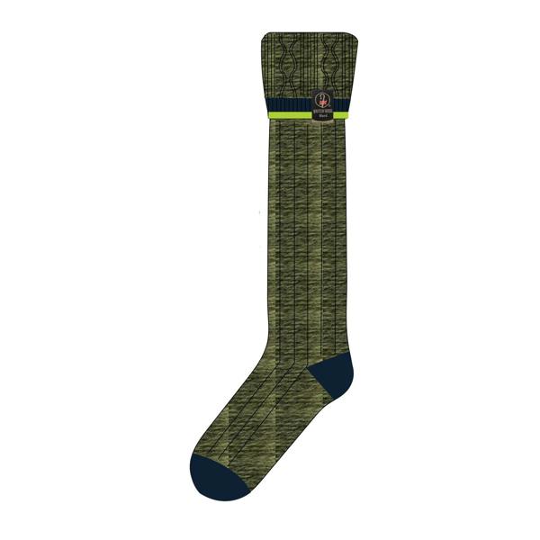 The British Boot Sock Company Wellington Boot Socks – Dark Apple Green | 100% British Wool | UK 4-7