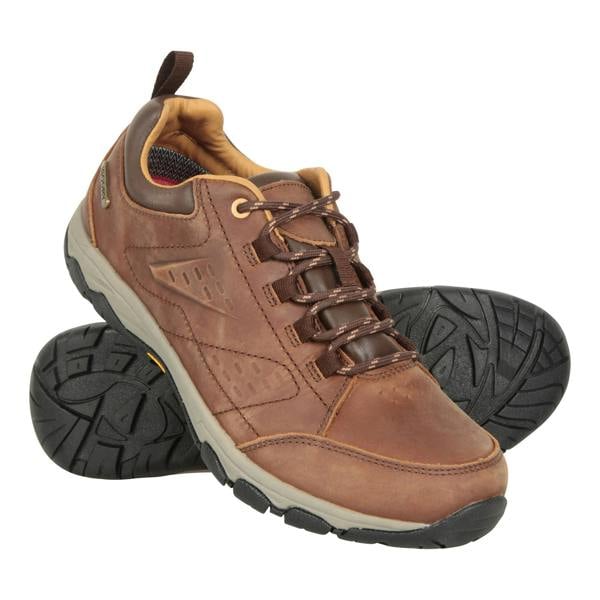 Mountain Warehouse Womens/Ladies Extreme Pioneer Leather Walking Shoes - Brown - 