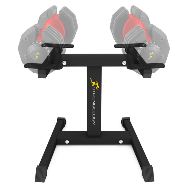 Strongology Heavy Duty Steel upto 45kg Dumbbell Floor Stand Weights Rack