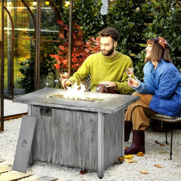Gas Fire Pit Table
