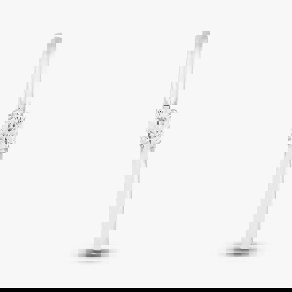 T. H. Baker 9ct White Gold 0.12ct Brilliant Cut Diamond Solitaire Ring 10-80-623/24-01-345 L