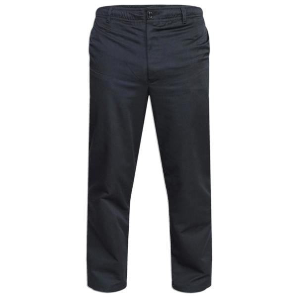 Duke Mens D555 Basilio Kingsize Rugby Trousers - Black