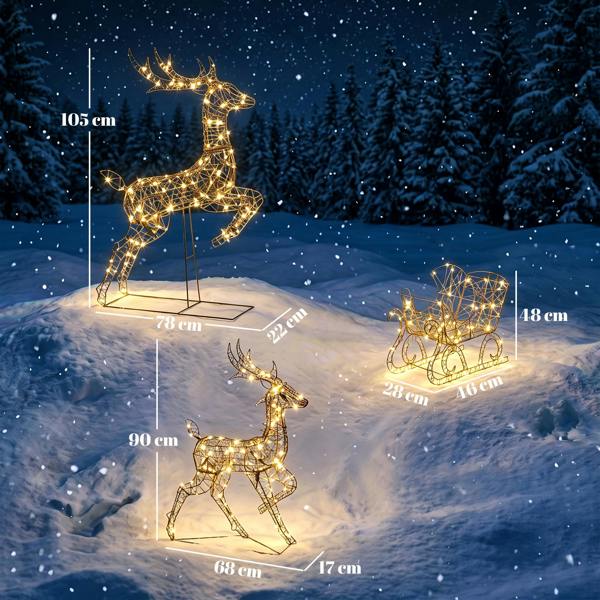 Lighted Christmas Decoration