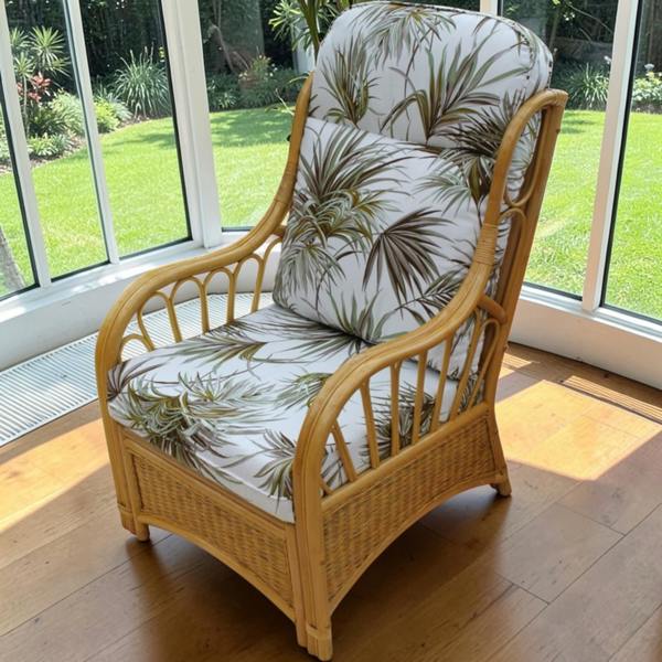 The Garden Marketplace Sorrento Cane Single Chair