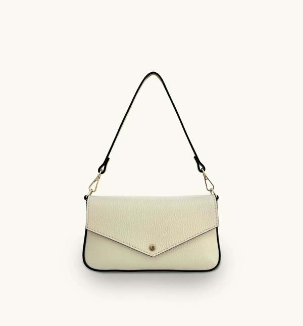 Apatchy The Munro Stone Leather Shoulder Bag