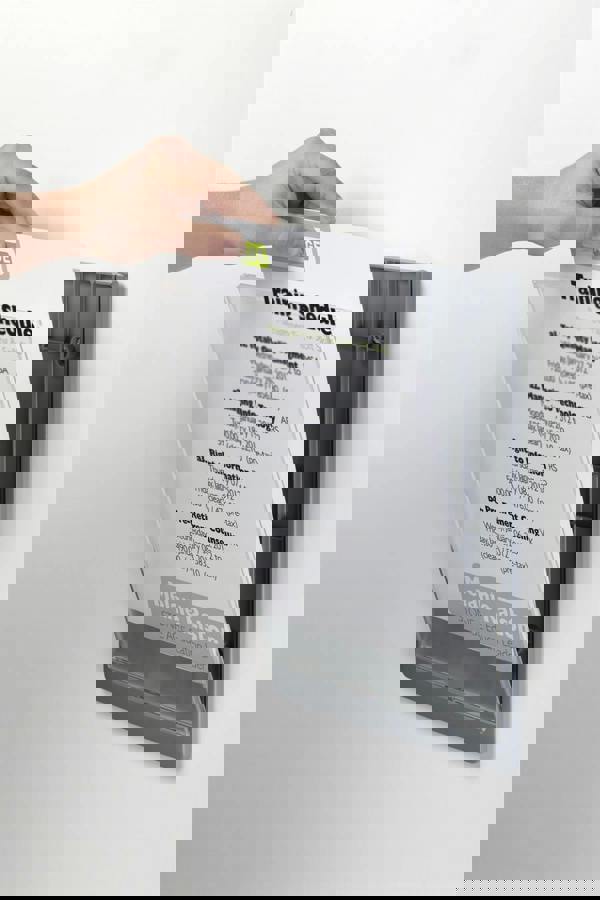 Durable Adhesive CLICK SIGN Wall Mounted Door Sign Holder | A4 | Graphite Grey