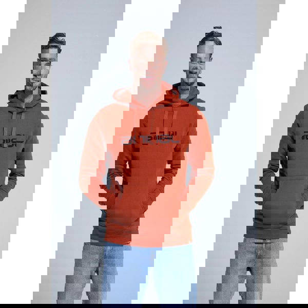 Animal Mens Rocky Organic Hoodie - Orange