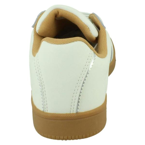 Elle Sport Ladies Elle Sport Leather Lace up Trainers F7412