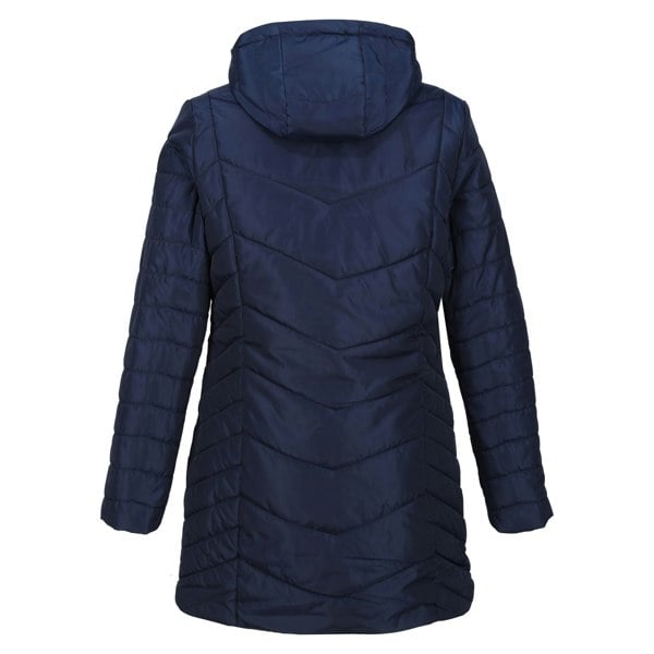 Regatta Women's Panthea Insulated Padded Hooded Jacket - Navy