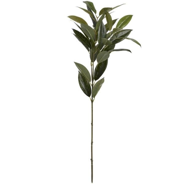 Hill Interiors Faux Bay Leaf Spray - Dark Green - 